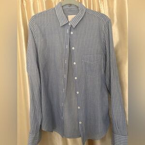 Boy by Band of Outsiders Women's  Striped Button Down Shirt Size 3 (S)
